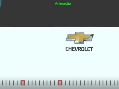 Chevrolet jot plus low poly Free low-poly 3D model