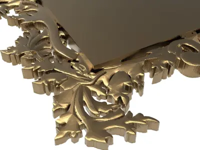 Carved Picture Frame 3D model 35
