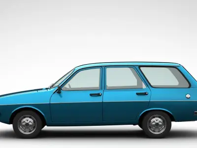 Renault 12 TSW 3D model