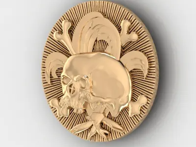 Skull 13 3D print model