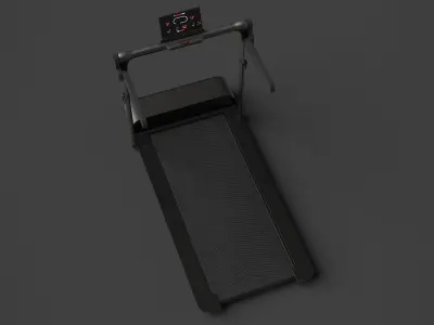 Treadmill for Cardio Exercise 3D model