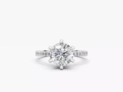 ZKR07 ENGAGEMENT RING 3D print model