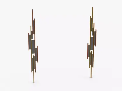 Christopher Guy Alyssandra Mirror Low-poly 3D model