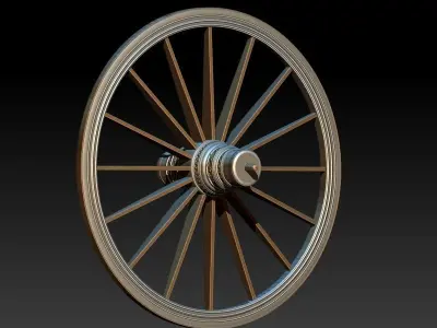 OX Cart Khmer 3D print model