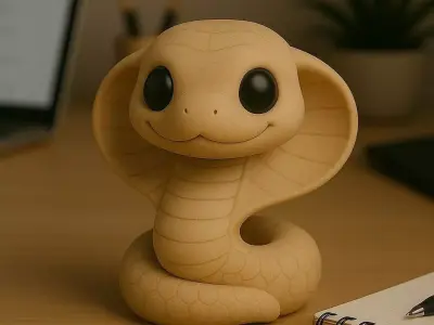 Cobra - Kawaii Animals Collection 3D print model