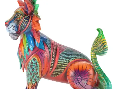 Alebrije Lion 3D model