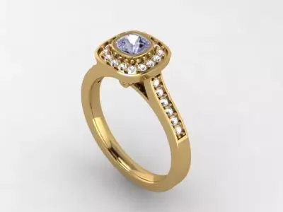 Halo Ring 3D print model buy