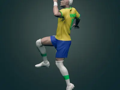 Neymar JR 3D Printable 7 3D print model