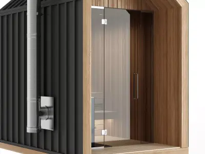 Sauna 3D model