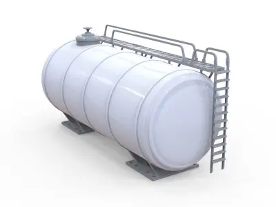 Fuel Tank 3D print model