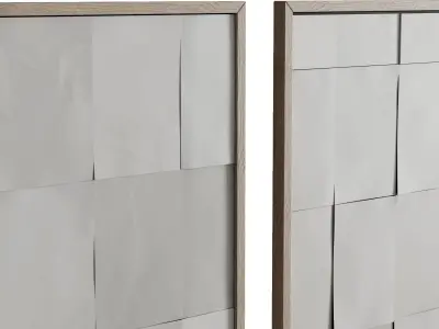 Simone Polk - patches 3D Art Low-poly 3D model