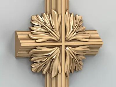 Molding 059 Cross 3D model