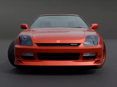 Honda Prelude 5 Type SH Tuned 3D model