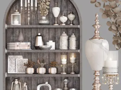decorative set 56 3D model