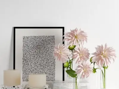 Williams Sonoma decoration set 3D model