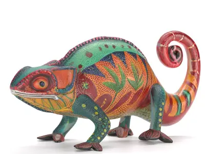 Alebrije Chameleon  3D model