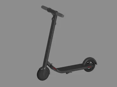 Electric Scooter 3D model
