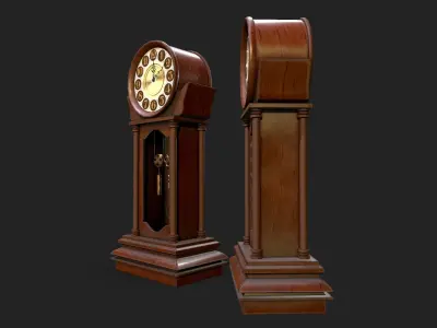 Antique Timepiece 3D model