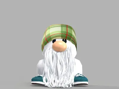 Snowball Doll 3D model