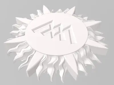 Ornament 1 cnc design wood 3D model