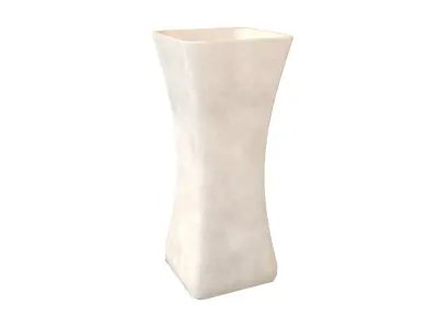 Rectangular Vase v1 002 Low-poly 3D model