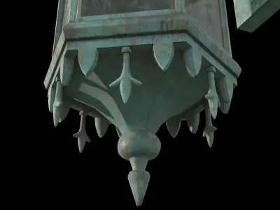 Old Lantern 3D model