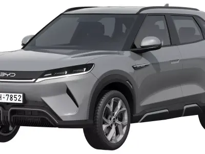 BYD YUAN PRO 2025 3D model