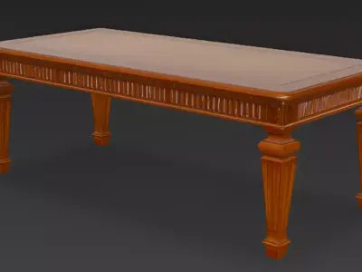 Table 3d Model 3D model