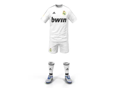 Soccer Clothes Real Madrid 3D model