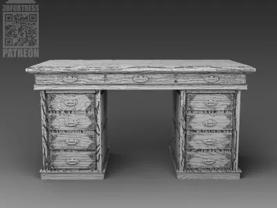  Desk- 3D print model