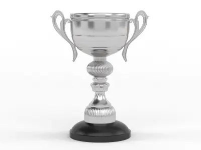 Cups Trophy 3D model 10