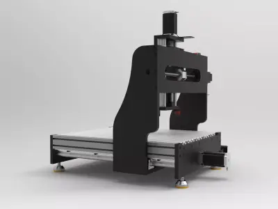 CNC milling machine  3D print model
