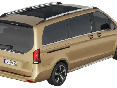 Mercedes-Benz EQV 2024 3D model