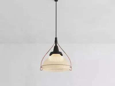 Pendant light Low-poly 3D model