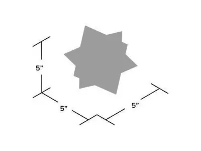 Brown Gemma Puzzle Sculpture 3D model