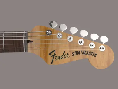 fender stratocaster 3D model