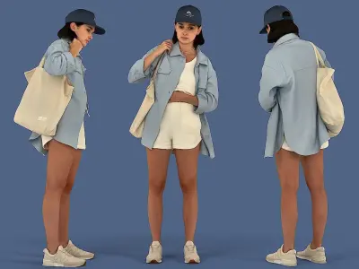 Summer Walk 3D model