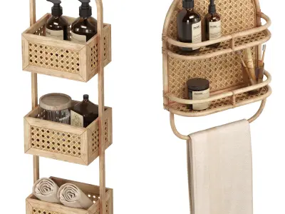 Bathroom Accessories 6 3D model