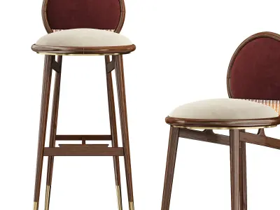 DEAN Bar Chair 3D model