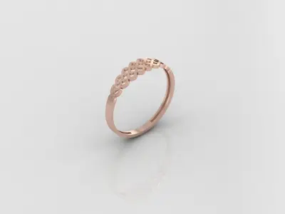 Women Ring Fancy Ring Plain light weight STL 3DM Printable 3D print model get