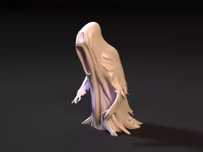 Ghost halloween 3D print model