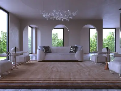 Interior - Livingroom - 050523 3D model