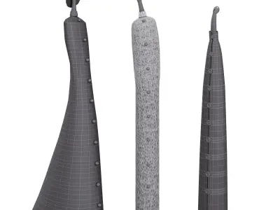 TRIO Decorative set 3D model