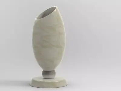 Unny Vase Low-poly 3D model