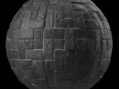 Stone Wall Materials 48- Sbsar Pbr 4k Seamless Texture