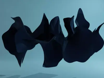 Abstract Cloth V1  3D model