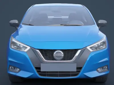 Nissan Versa 2020 3D model