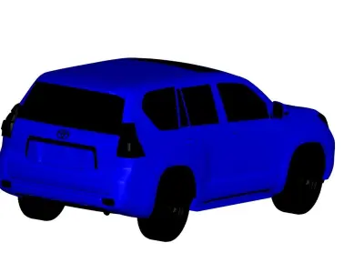 Toyota Land Cruiser Prado  3D model