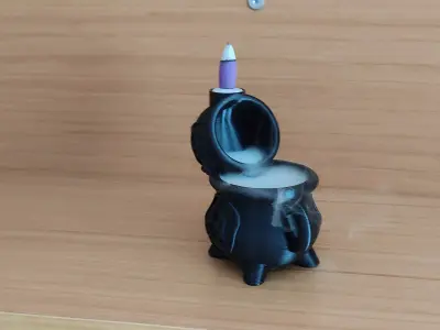 INCENSE BURNER CAULDRON 3D print model