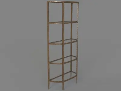 Clairemont Demilune Etagere 3D model
